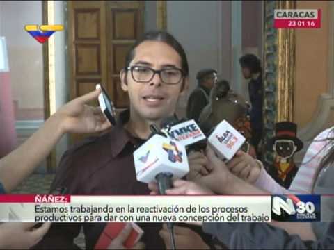 Ministro Freddy Ñáñez reunido con los directores de gabinetes del MinCultura