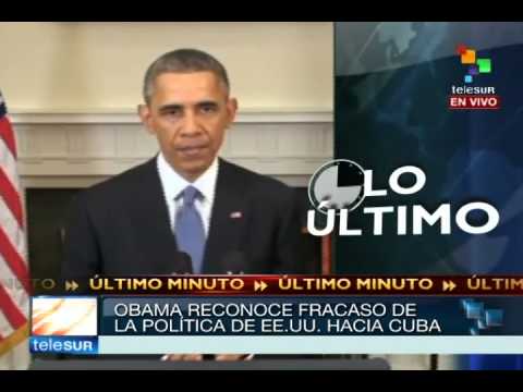 Raúl Castro (Cuba) y Barack Obama (EEUU) deciden restablecer relaciones: Así lo transmitió Telesur