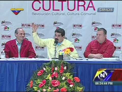 Presidente Nicolás Maduro en el III Congreso Nacional de Cultura (completo)