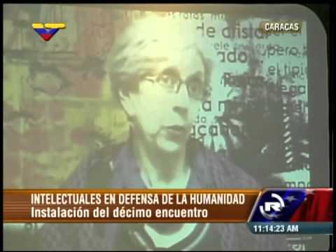 X Encuentro Red Intelectuales: Carmen Bohórquez, discurso durante instalación