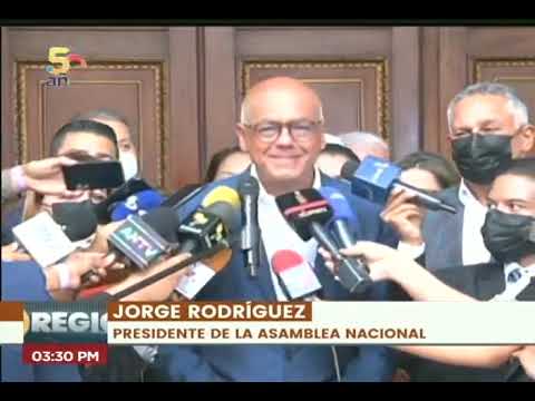 Jorge Rodríguez sobre nombramiento de nuevo embajador venezolano en Colombia, 18 agosto 2022