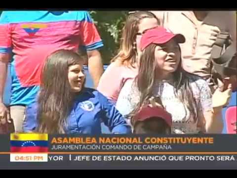 Maduro juramentó el Comando de Campaña Zamora 200 para la Constituyente