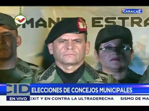 Rueda de prensa del CEOFANB tras elecciones de concejales, 9/12/2018