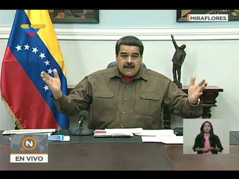 (COMPLETO) Maduro ordena emitir 100 millones de Petros y otros anuncios sobre la criptomoneda