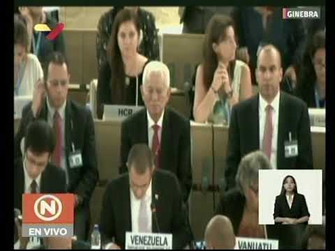Canciller de Venezuela, Jorge Arreaza, sobre el informe de Michelle Bachelet