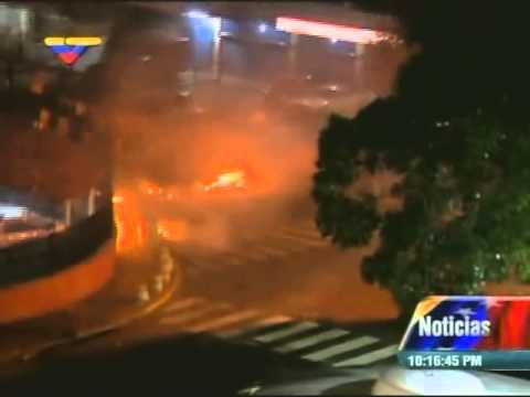 Acoso a VTV (Venezolana de Televisión) por cuarto día consecutivo