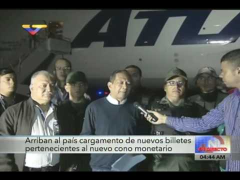 Llega tercer cargamento con 35 millones de billetes de Bs. 500 a Venezuela