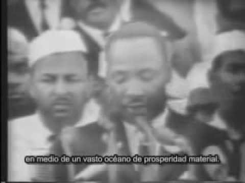 Martin Luther King . &quot;Yo tengo un sueño&quot; . &quot;I Have a Dream&quot; Washington, USA, 28/08/1963