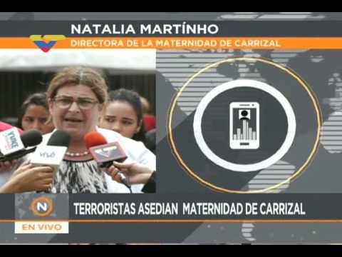 Dra. Natalia Martinho denuncia grave asedio a Maternidad de Carrizal