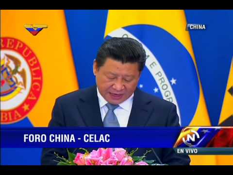 Presidente Xi Jinping en Cumbre del Celac en China, 7 de enero 2015