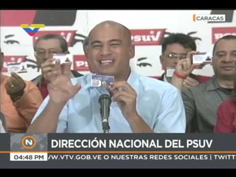 Héctor Rodríguez, rueda de prensa del PSUV, 10 de julio de 2017