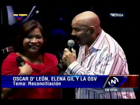 Concierto de cierre de FITVEN 2013 con Oscar de León, Elena Gil, OSV