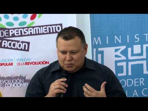 Reinaldo Iturriza, Ministro. Foro Permanente de Pensamiento y Acción