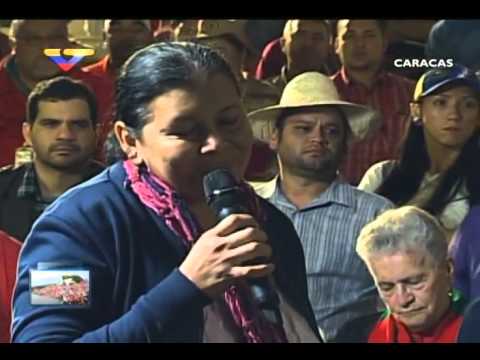 En Contacto con Maduro #51, parte 8/17, Consejo Presidencial de Campesinos, habla Mayre Castillo
