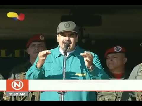 Presidente Maduro acude a Ejercicios Militares en Fuerte Paramacay, 41 Brigada Blindada