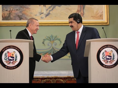 Rueda de prensa Maduro-Erdogan en el Palacio de Miraflores, 3 diciembre 2018