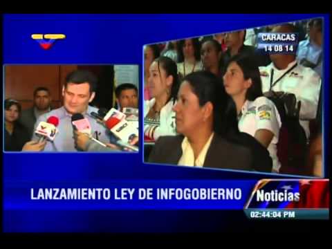 Ministro Manuel Fernández sobre entrada en vigencia de Ley de Infogobierno (software libre)