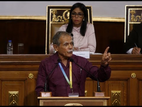 Asamblea Nacional Constituyente sesiona en homenaje a Oscar López Rivera, 6 marzo 2018