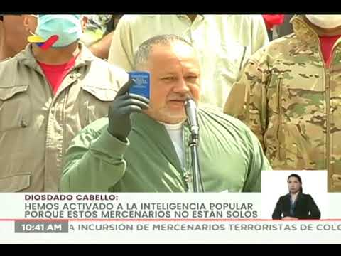 Diosdado Cabello se pronuncia sobre intento de incursión con lanchas desarticulado en La Guaira