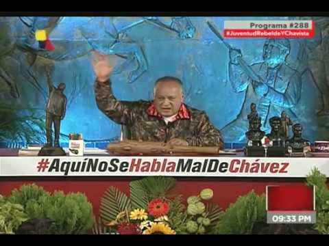 Diosdado Cabello: Juan José Márquez (tío de Guaidó) transportaba sustancias prohibidas en el avión