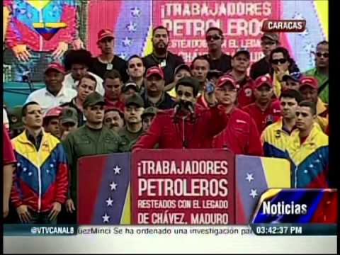 Discurso completo de Nicolás Maduro en la marcha de este martes 18 de febrero 2014