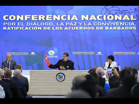 Maduro en la Conferencia Nacional por el Diálogo, la Paz y la Convivencia, 26 octubre 2023