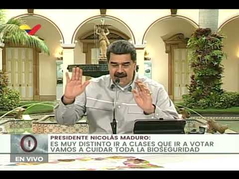 Presidente Maduro en jornada educativa por inicio de clases a distancia, 15 septiembre 2020