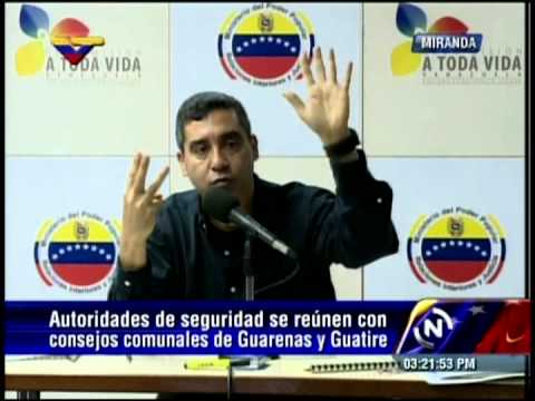 Ministro Miguel Rodríguez Torres, anuncia plan de seguridad del Ejército en Petare