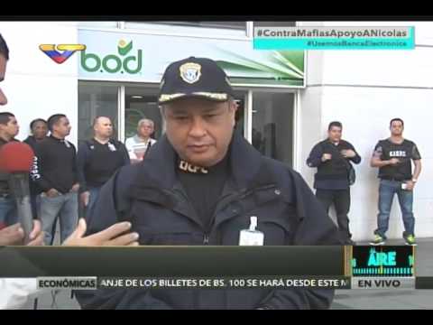 CICPC realiza arqueo en las bóvedas de los bancos para comprobar cantidad de billetes de 100