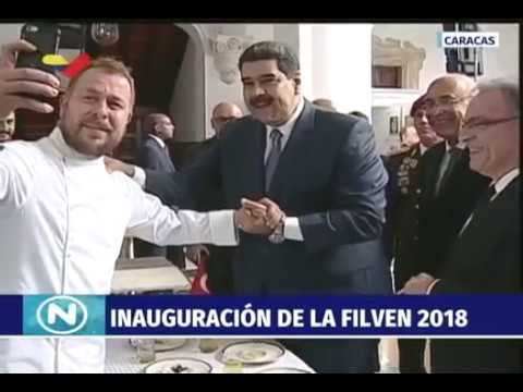 Nicolás Maduro inaugura 14va Feria Internacional del Libro Filven 2018