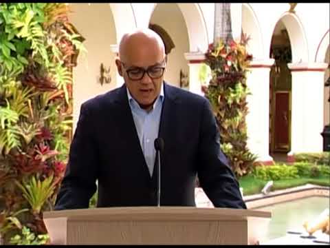 Jorge Rodríguez, ministro de Comunicación, sobre el apagón que afectó Caracas este 31 de julio