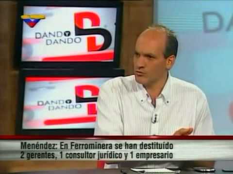 Ricardo Menéndez: Detenidos 4 funcionarios de Ferrominera del Orinoco por corrupción