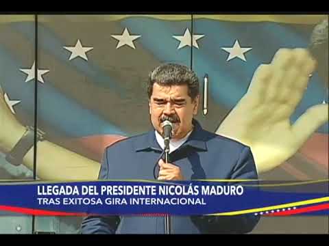 Maduro regresa de gira internacional por seis países este 18 de junio de 2022