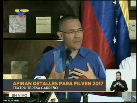 Ernesto Villegas: Con el bloqueo pretendían evitar la realización de la Filven 2017