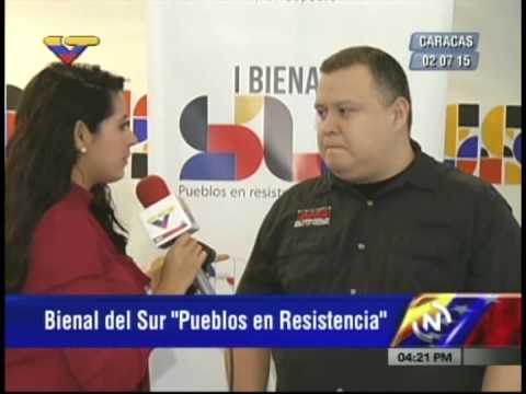 Ministro Reinaldo Iturriza sobre la I Bienal del Sur