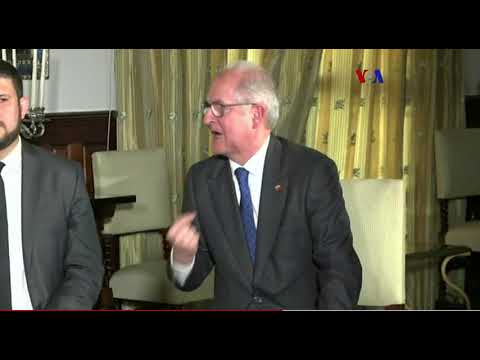 Ledezma pide a vicepresidente Mike Pence &quot;intervención humanitaria&quot; y más sanciones contra Venezuela