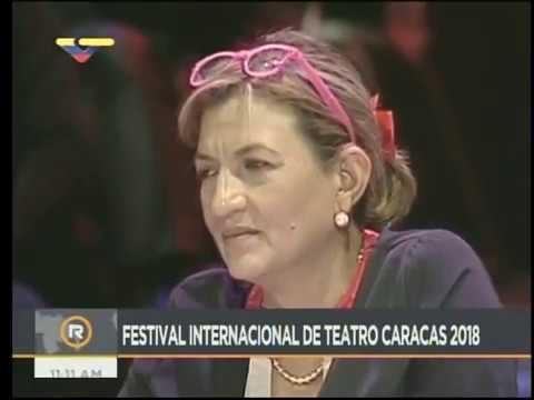 Alcaldesa Erika Farías anuncia el Festival Internacional de Teatro De Caracas 2018