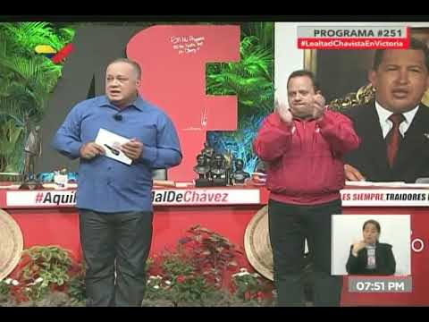 Diosdado Cabello sobre la detención de Edgar Zambrano