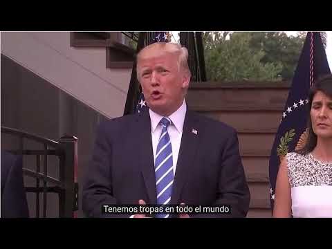 Donald Trump: No descarto una opción militar contra Venezuela