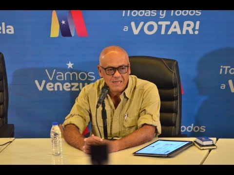 Jorge Rodríguez, rueda de prensa completa del Comando Simón Bolívar, 21 mayo 2018