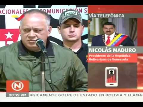 Nicolás Maduro envió mensaje de apoyo a Evo Morales tras consumarse golpe de Estado, 10/11/2019