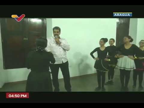 Maduro reinaugura Casa de la Cultura &quot;Jorge Rafael Gómez&quot; en Cagua, 7 de junio de 2024