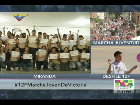 Maduro instó a estudiantes a seguir reportando problemas de sus liceos para irlos solucionando