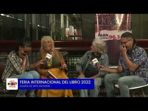 Geraldina Colotti y Liliane Blazer entrevistadas en Filven 2022