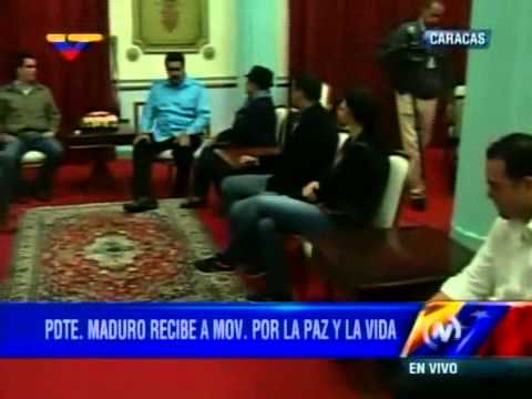 Tras asesinato de Mónica Spear, Presidente Nicolás Maduro recibe a Artistas