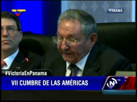 Cumbre de las Américas 2015: Raúl Castro exige a Obama derogar sanciones a Venezuela