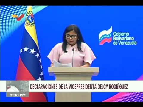 Delcy Rodríguez envía carta a Michelle Bachelet ante ataques a migrantes venezolanos en Colombia