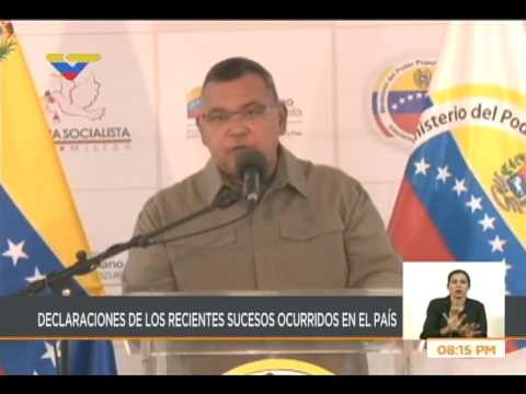 Nestor Reverol sobre dos personas muertas en manifestaciones este 15 de junio 2017