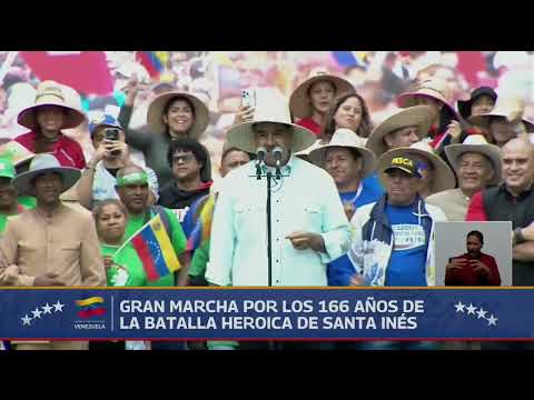 Maduro sobre el Premio Nobel de la Paz a Machado y las marchas en Estados Unidos y Noruega