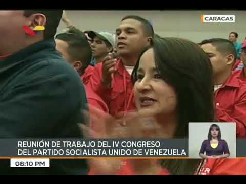 Congreso del PSUV ratifica a Nicolás Maduro como presidente del Partido